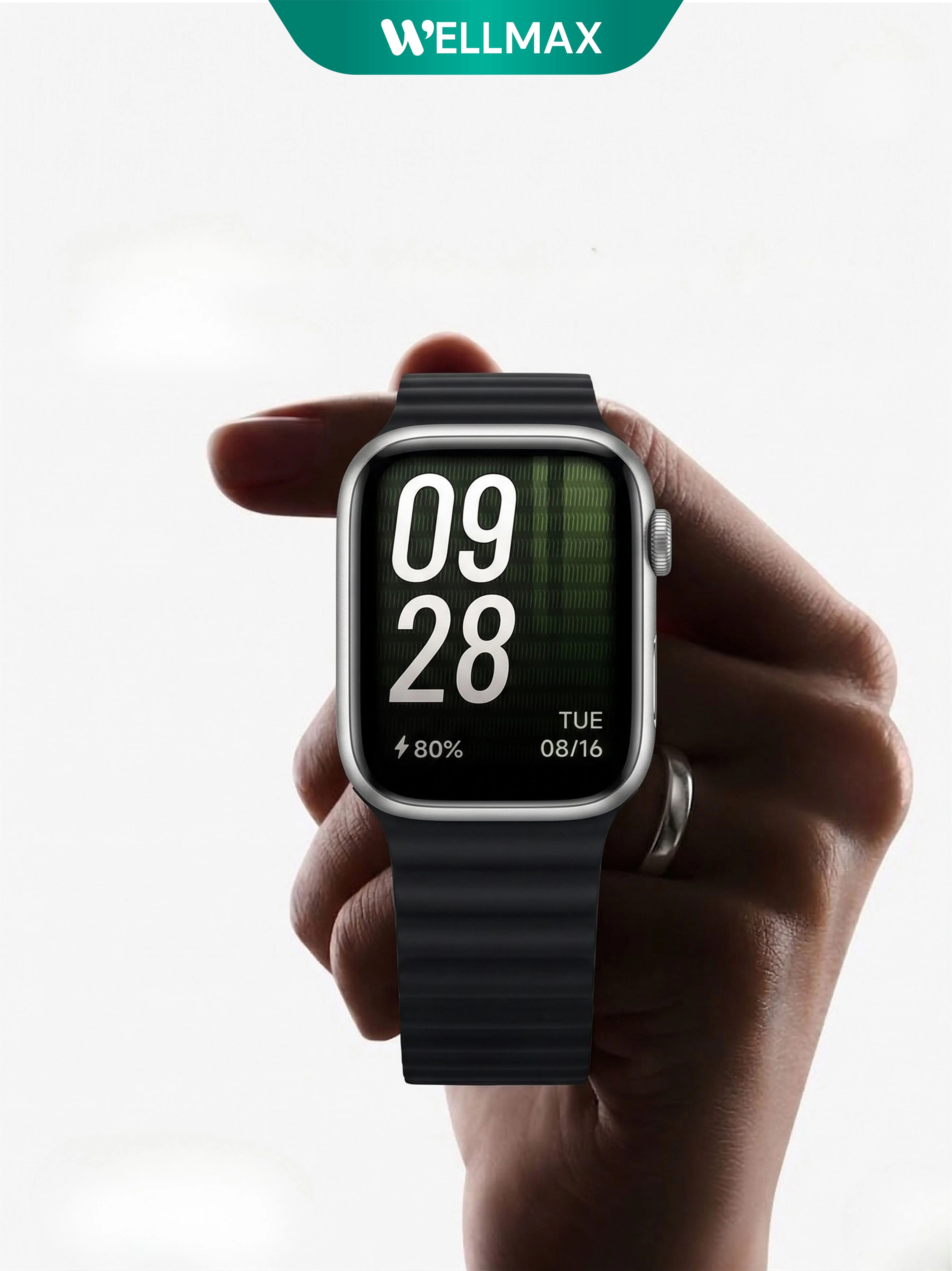 Smart Watch with 7+1 Bands Bluetooth Calling Fitness Tracker Touch
